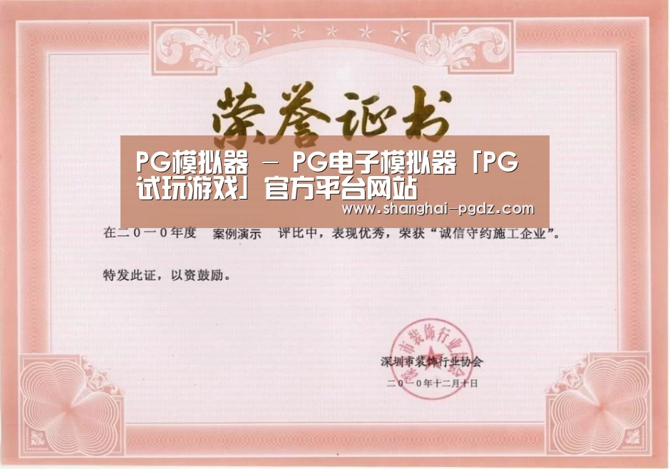 荣誉证书二(图1)